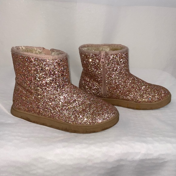 Girl’s Target Sparkle Glitter Boots Size 3 - Picture 2 of 5